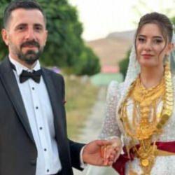 Geline kilolarca altın, damada ise 2 milyon TL takıldı!