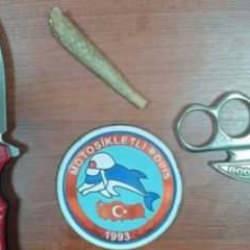 Plakasız motosikleti kullanan ehliyetsiz s&uuml;r&uuml;c&uuml;ye 27 bin 72 TL ceza kesildi