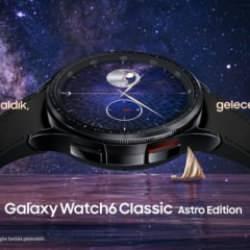 Samsung, sınırlı sayıda üretilen Galaxy Watch6 Classic Astro Edition’ı tanıttı