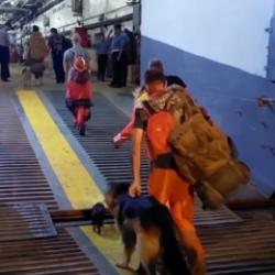 TCG Osmangazi gemisi de Libya'ya doğru yola &ccedil;ıktı