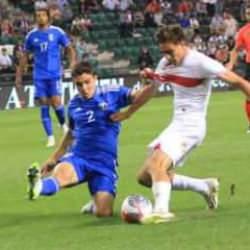 Ümit Milli Takım, İtalya'ya iki golle yenildi