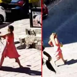 Yoldan ge&ccedil;en baş&ouml;rt&uuml;l&uuml; kadınlara al&ccedil;ak&ccedil;a saldıran kadın hakkında yeni gelişme