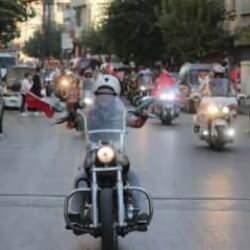 Tahmazoğlu ve T&uuml;rk Chopper gaziler i&ccedil;in turladı