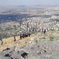 Kayseri'de yama&ccedil; paraş&uuml;t&uuml; yere &ccedil;akıldı!