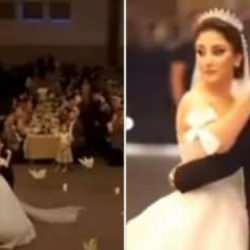 Irak'taki d&uuml;ğ&uuml;n salonu yangınında yeni g&ouml;r&uuml;nt&uuml;ler ortaya &ccedil;ıktı