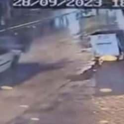 Yayaya &ccedil;arptı! Arkasına bakmadan ka&ccedil;tı