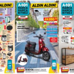 A101 Aktüel 19 Ekim 2023 Kataloğu Yayınlandı! Su arıtma cihazı, kitaplık, termosifon, battaniye