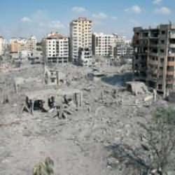 Gazze'ye 9 g&uuml;nde &ccedil;eyrek n&uuml;kleer bombaya eşdeğer bomba atıldı