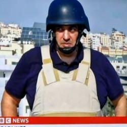 Filistinli muhabir canlı yayında savaş su&ccedil;unu ifşa edince BBC yayını kesti