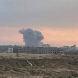 Gazze Şeridi’ndeki yıkım sınırın İsrail tarafından bile görülebiliyor