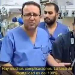 Gazze'de yaralıları gören doktor "İlk defa böyle yanıklar görüyoruz" diyerek isyan etti!