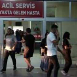 &Ccedil;iğ k&ouml;fte zehirlenmesi ş&uuml;phesiyle 14 &ouml;ğrenci hastaneye kaldırıldı