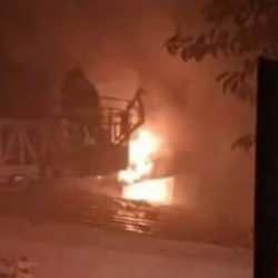 Muğla'da yıldırım d&uuml;şen evde yangın &ccedil;ıktı