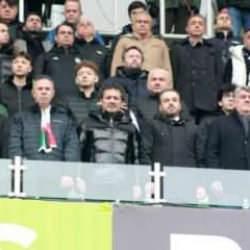 Serdal Adalı, Sakaryaspor-Beşiktaş hazırlık maçını takip etti