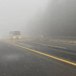 Bolu Dağı'nda yoğun kar yağışı