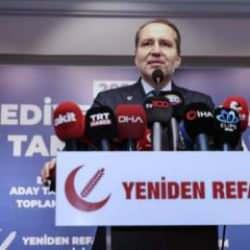 Yeniden Refah Partisi, 49 başkan adayını tanıttı