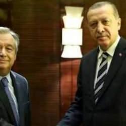 Başkan Erdoğan, BM Genel Sekreteri Antonio Guterres ile görüştü