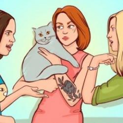 Zihninizi uyutmayacak optik yanılsama testi: Sizce hangi kadın kedinin gerçek sahibi, bulabilir misin?