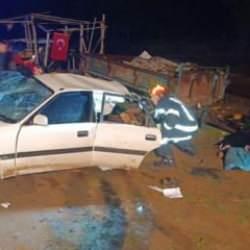 Denizli'de feci kaza: 1 &ouml;l&uuml;, 3 yaralı