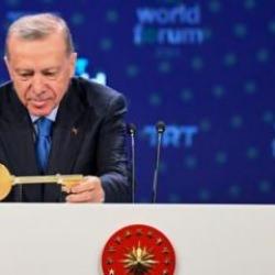 'Barışın anahtarı' Başkan Erdoğan'a takdim edildi! 