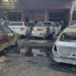 Adana'da kız arkadaşına &ccedil;arpan aracı yakan ş&uuml;pheli hakkında karar