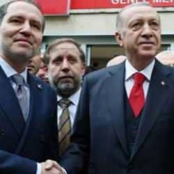 Başkan Erdoğan ile Erbakan'ın görüşmesi sonrası Yeniden Refah Partisi'nden yalanlama!