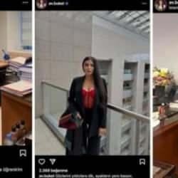 Buket Nurşah Tekışık adliyedeki paylaşımları kılık kıyafet d&uuml;zenlemesini g&uuml;ndeme getirdi