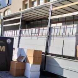 Niğde'de 5 milyon 400 bin dolu makaron ele geçirildi