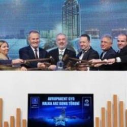 Borsa İstanbul'da gong Avrupakent GYO için çaldı