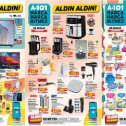 A101 28 Aralık 2023 Aktüel Kataloğu Yayınlandı! Yılbaşına özel hediyelik, elektronik, tekstil...