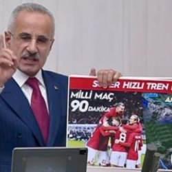 Bakan Uraloğlu: Maç 90 dakika, Ankara-İstanbul 80 dakika