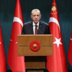 Erdoğan'dan şehit askerler i&ccedil;in başsağlığı mesajı