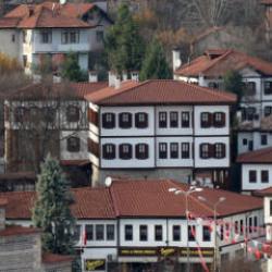 Safranbolu&rsquo;da turist yoğunluğu!