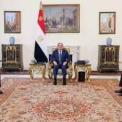 Sisi, İngiltere Dışişleri Bakanı ile g&ouml;r&uuml;şt&uuml;! Gazze'de ateşkes sağlanacak mı?