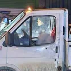 İş ortağı tarafından kamyonetin i&ccedil;inde &ouml;ld&uuml;r&uuml;ld&uuml;