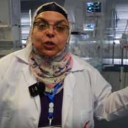 İsrail ordusu Şifa Hastanesi doktoru Fadya Malhis'in evini bombaladı