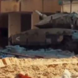 Kassam Tugayları tarafından İsrail tankının sıfır mesafeden imha edilişi hayran bıraktı