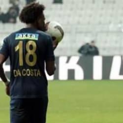 Nuno da Costa, Beşiktaş maçı ile kariyerinde ilki yaşadı