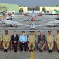 Pakistan’ın Türk yapımı İHA’ları görüntülendi!