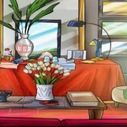 Rakip tanımayan optik yanılsama testi: Odadaki beyaz tavşanı 5 saniyede bulabilir misin?