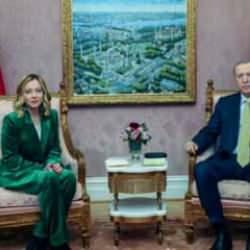 Erdoğan, İtalya Başbakanı Meloni'yi kabul etti! Bir ilk gerçekleşti