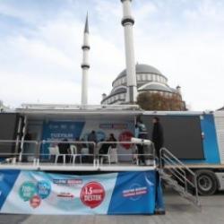 Kentsel dönüşüm bilgilendirme TIR’ının ilk durağı Bağcılar oldu