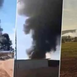 PKK'nın terör ağına beton desteği veren Lafarge'ın Suriye'deki tesisine SİHA operasyonu!