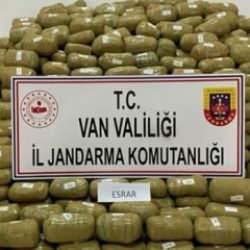 Van'da 1 ton 262 kilogram uyuşturucu ele geçirildi!