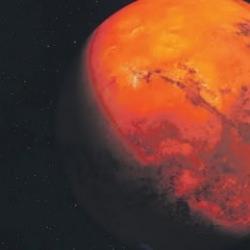 Mars'ta antik göl bulundu!