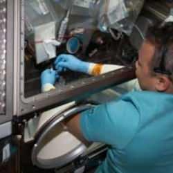 Astronot Gezeravcı uzaydaki 10. deneyini yapacak: "UYNA" yeni nesil alaşımlara kapı a&ccedil;acak