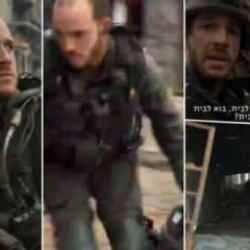 İsrail askeri Gazze'de silah sesini duyunca röportajı bırakıp kaçtı