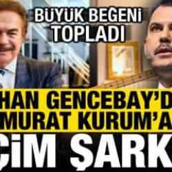 Orhan Gencebay'dan Murat Kurum'a se&ccedil;im şarkısı! Hazırlayıp hediye etti...