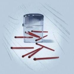 Resimde kaç tane kibrit çöpü olduğunu 5 saniye içerisinde bulabilir misin? Sadece gözlem konusunda üstün yetenekli kişiler verilen sürede doğru cevabı bulabiliyor!