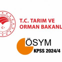 Tarım ve Orman Bakanlığı personel alımı başladı! ÖSYM 2024/4 tercih kılavuzu ve başvuru şartları